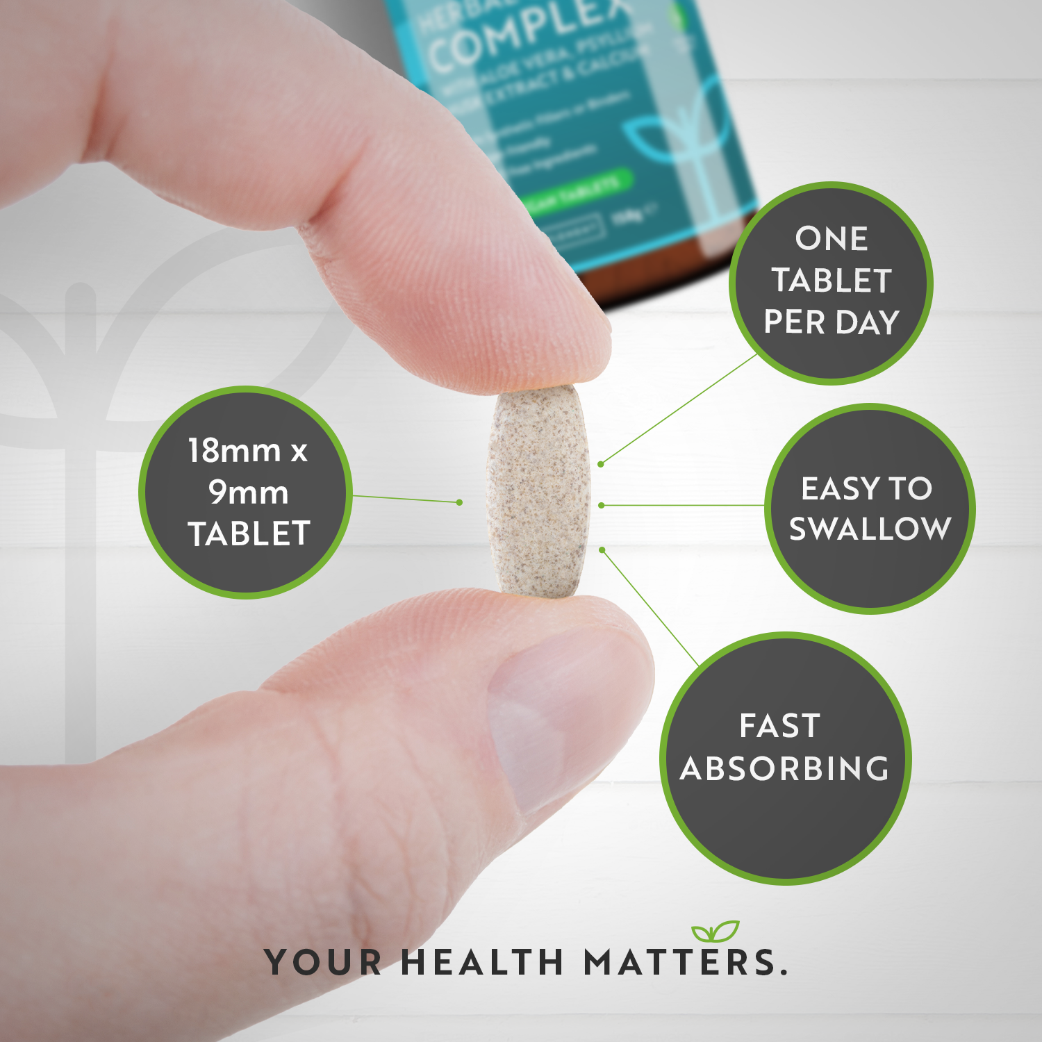 Herbal Colon Cleanse Complex 120 Vegan Tablets