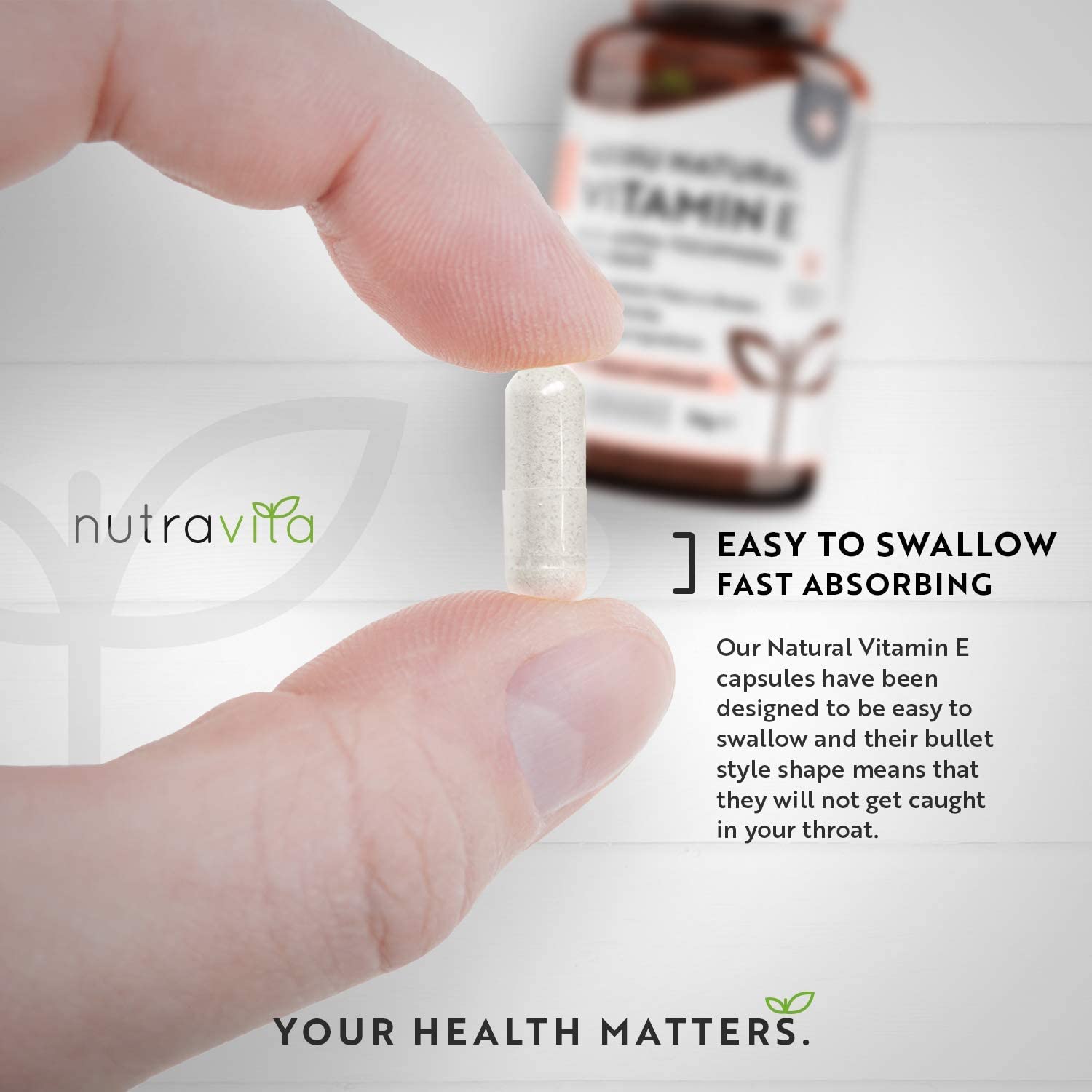 Vitamin E 400IU 90 Vegan Capsules