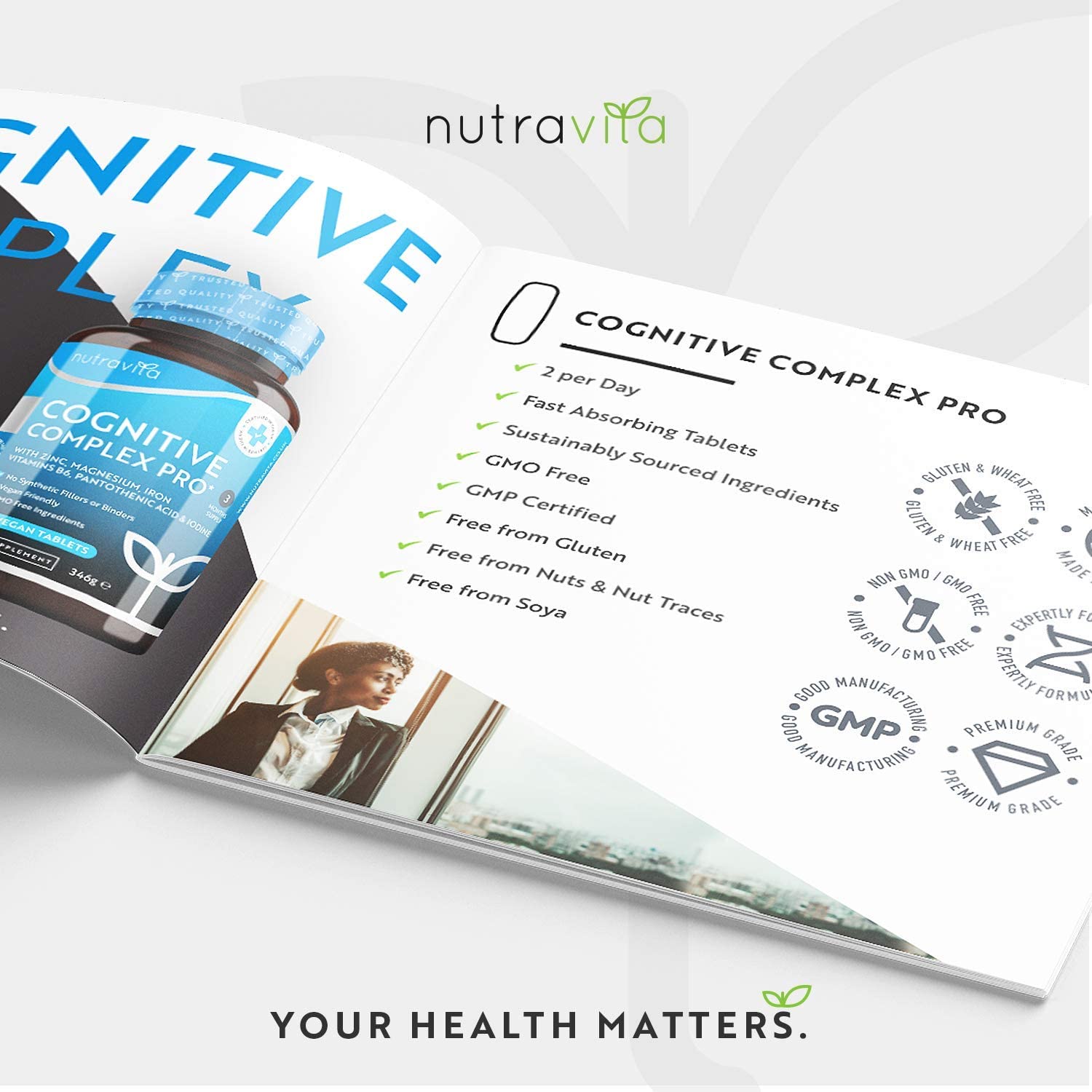 Cognitive Complex Pro 180 Vegan Tablets