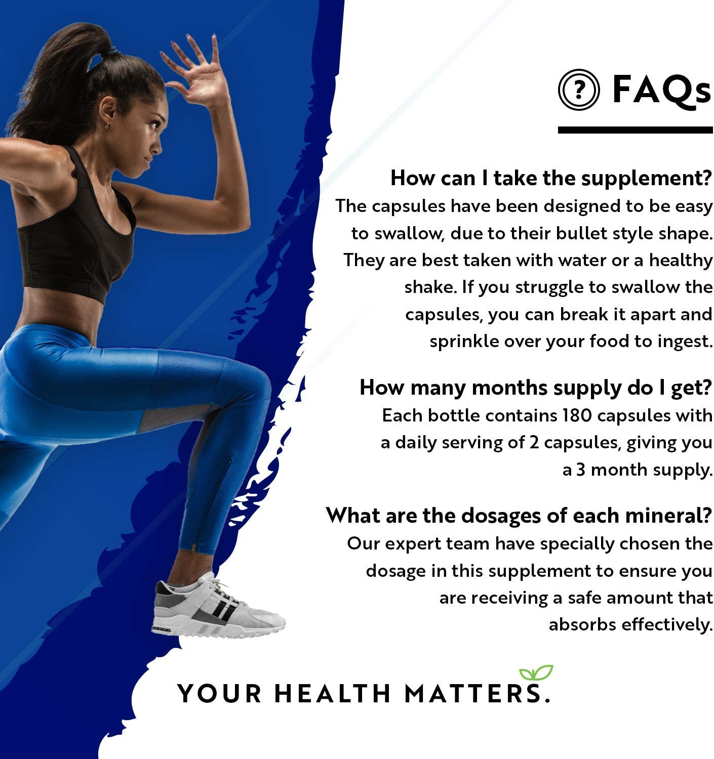 BCAA (2:1:1 ) with Vitamin B6 & B12 180 Vegan Capsules