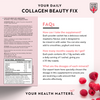 Collagen Sachets - Enhanced with Biotin, Hyaluronic Acid, Vitamin C & E - 30 Raspberry Flavoured Sachets