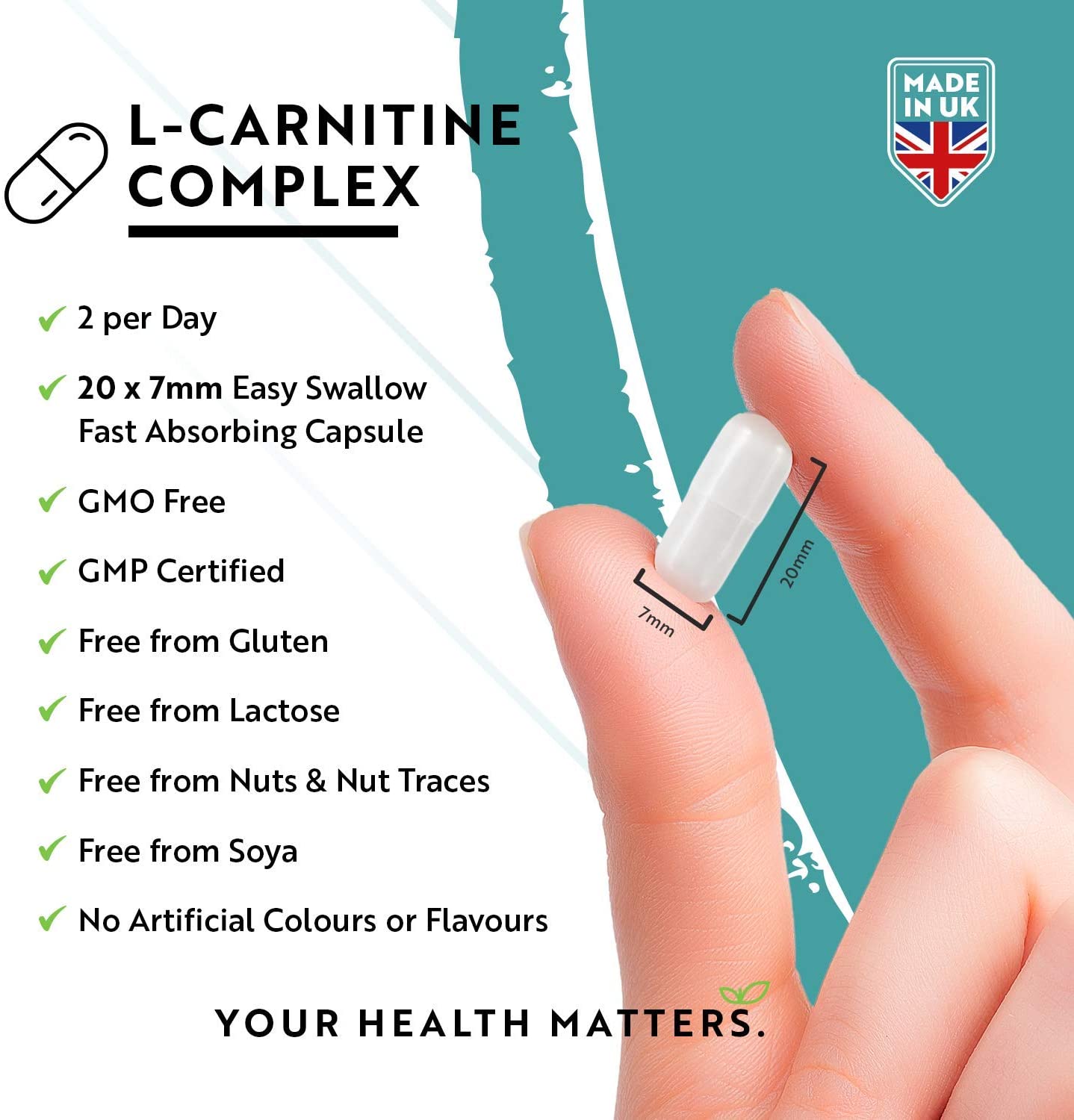 L-Carnitine Complex 150 Vegan Capsules