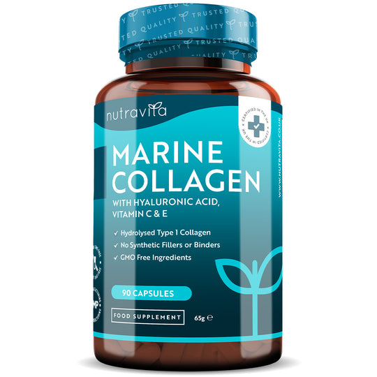 Hydrolysed Marine Collagen with Hyaluronic Acid 1000mg